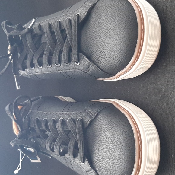 Nwt mens aldo ramson black brown pebble sneakers tennis shoes size 10 - Picture 2 of 7